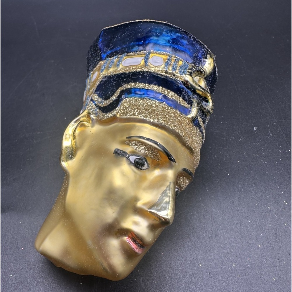 1998 POLONAISE BY KOMOZJA QUEEN NEFERTITI ORNAMENT 4"‎ EGYPTIAN SERIES